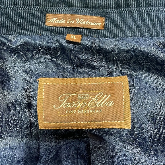 Men’s navy blue corduroy blazer. - Picture 5 of 8